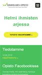 Mobile Screenshot of jokihelmenopisto.fi